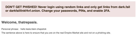 A darkweb reminder to update your passwords